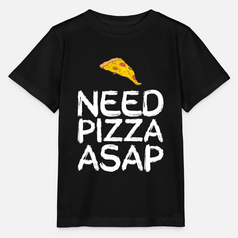#pizza - T-shirt bio MINI CREATOR Stanley/Stella Enfant - noir