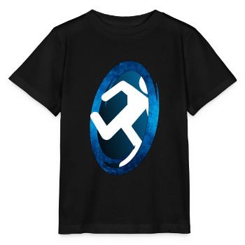 Il y a un portail dans mon - T-shirt bio MINI CREATOR Stanley/Stella Enfant - noir - Devant - Mikhail (115cm)