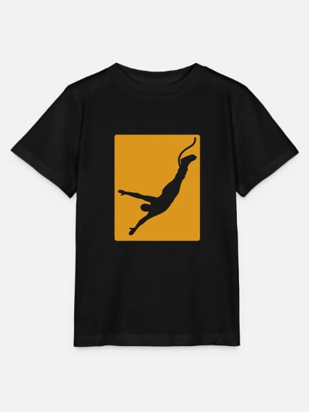 Bungee Jumping Sprung - Stanley/Stella Kinder T-Shirt MINI CREATOR  - Schwarz