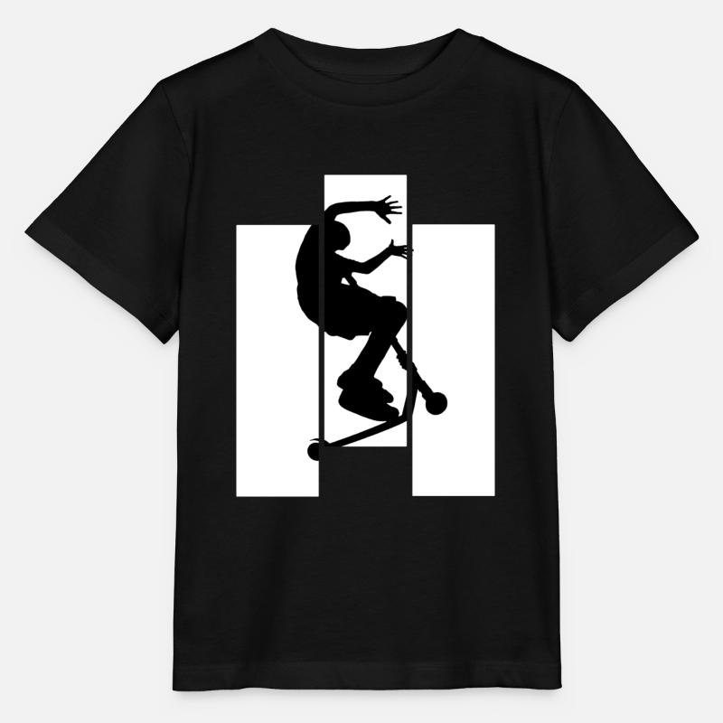 Freestyle-Roller - Stanley/Stella Kinder T-Shirt MINI CREATOR  - Schwarz