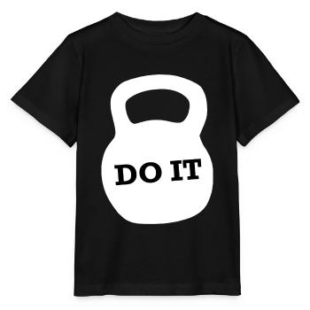 Gym Sport Kraftsport - Stanley/Stella MINI CREATOR Kids’ T-Shirt - black - Front - Mikhail (115cm)