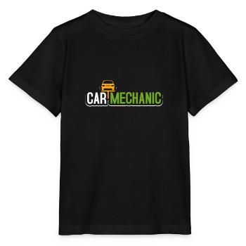 Automechaniker - Stanley/Stella Kinder T-Shirt MINI CREATOR  - Schwarz - Vorne - Mikhail (115cm)