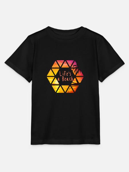 Strand - Stanley/Stella Kinder T-Shirt MINI CREATOR - Schwarz