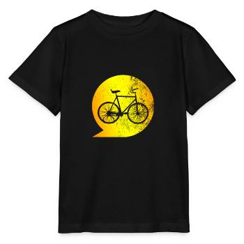 Bike - T-shirt bio MINI CREATOR Stanley/Stella Enfant - noir - Devant - Mikhail (115cm)