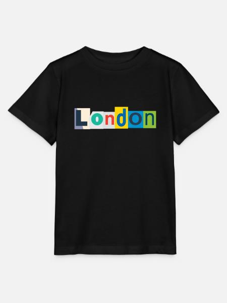 London - Stanley/Stella Kinder T-Shirt MINI CREATOR - Schwarz