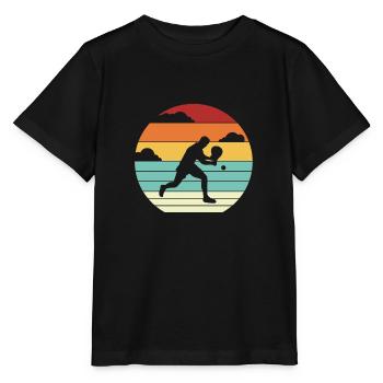 Padel Tennis Platform Tennis Paddleball Padel - Stanley/Stella MINI CREATOR Kids’ T-Shirt - black - Front - Mikhail (115cm)
