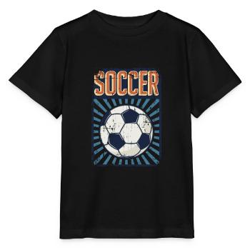 Soccer Fußball Goal Keeper Futbol Trainer Soccer - Stanley/Stella MINI CREATOR Kids’ T-Shirt - black - Front - Mikhail (115cm)