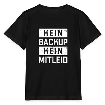 Pas de sauvegarde Pas de pitié Admin Exploitation - T-shirt bio MINI CREATOR Stanley/Stella Enfant - noir - Devant - Mikhail (115cm)