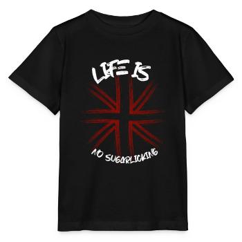 La vie n’est pas un léchage de sucre - T-shirt bio MINI CREATOR Stanley/Stella Enfant - noir - Devant - Mikhail (115cm)