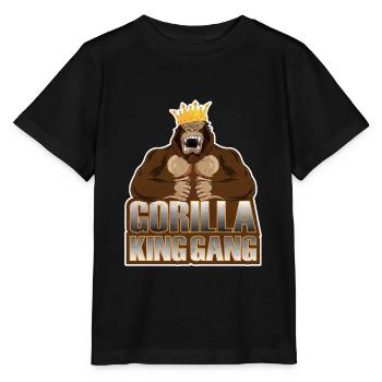 gorilla king gang - Stanley/Stella MINI CREATOR Kids’ T-Shirt - black - Front - Mikhail (115cm)