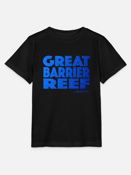 GREAT BARRIER REEF - Stanley/Stella Kinder T-Shirt MINI CREATOR - Schwarz