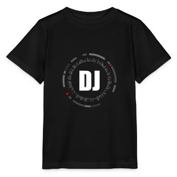 House Trance DJ Dance Disc Jockey - Stanley/Stella MINI CREATOR Kids’ T-Shirt - black - Front - Mikhail (115cm)