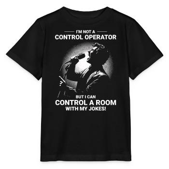 Opérateur de radio amateur Stand-up Comedy Control Room - T-shirt bio MINI CREATOR Stanley/Stella Enfant - noir - Devant - Mikhail (115cm)