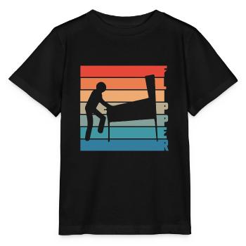 flipper - T-shirt bio MINI CREATOR Stanley/Stella Enfant - noir - Devant - Mikhail (115cm)