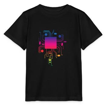 Perfect Gift Coding Tee For Programmer Tshirt - Stanley/Stella MINI CREATOR Kids’ T-Shirt - black - Front - Mikhail (115cm)