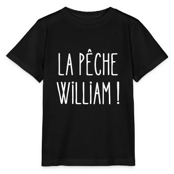 la pêche william - T-shirt bio MINI CREATOR Stanley/Stella Enfant - noir - Devant - Mikhail (115cm)