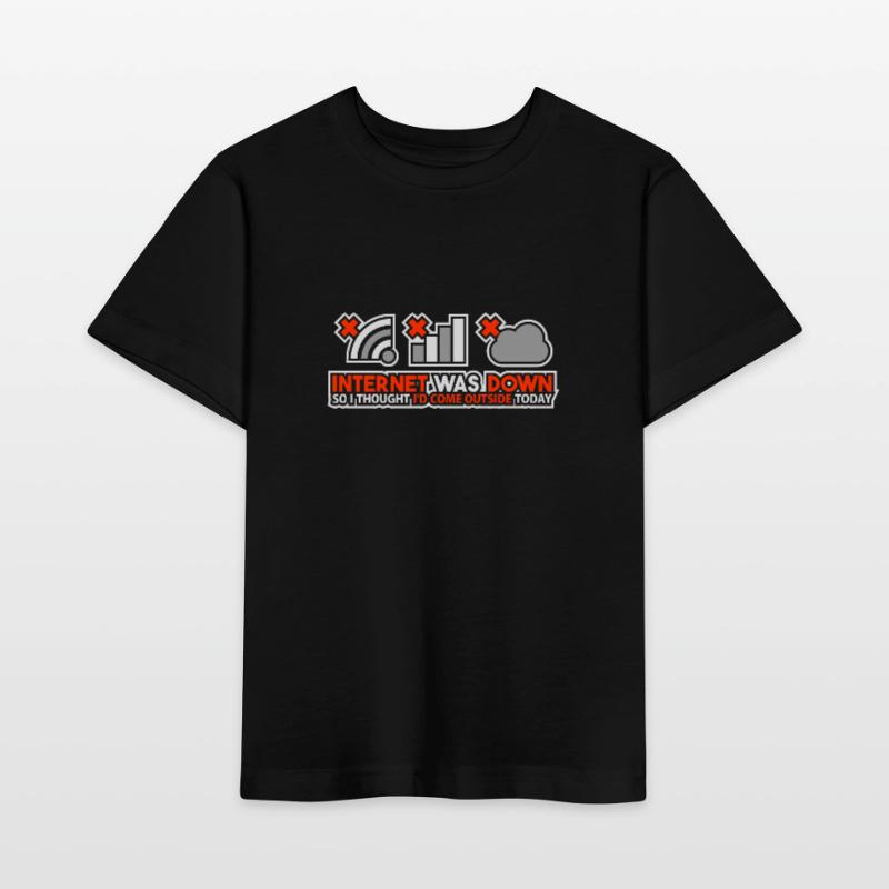 Internet Was Down - Offline Programmierer Computer Stanley/Stella Kinder T-Shirt MINI CREATOR 