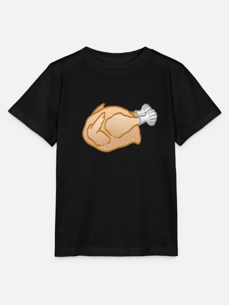 Brathähnchen Braten - Stanley/Stella Kinder T-Shirt MINI CREATOR  - Schwarz