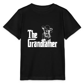 Grandpa grandfather grandparents grandfather - Stanley/Stella MINI CREATOR Kids’ T-Shirt - black - Front - Mikhail (115cm)