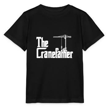 Le Grue Grue Grue Crane Operator Crane - T-shirt bio MINI CREATOR Stanley/Stella Enfant - noir - Devant - Mikhail (115cm)