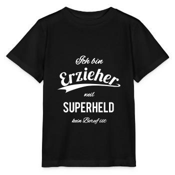 Erzieher - Stanley/Stella Kinder T-Shirt MINI CREATOR  - Schwarz - Vorne - Mikhail (115cm)