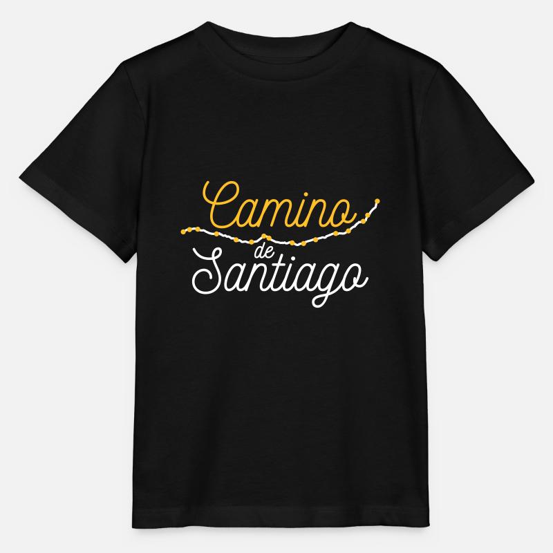 Camino de Santiago | Jakobsweg - Stanley/Stella Kinder T-Shirt MINI CREATOR  - Schwarz