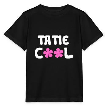 tatie cool - T-shirt bio MINI CREATOR Stanley/Stella Enfant - noir - Devant - Mikhail (115cm)