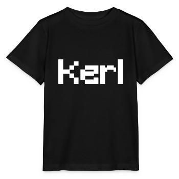 Guy - mot jeunesse - T-shirt bio MINI CREATOR Stanley/Stella Enfant - noir - Devant - Mikhail (115cm)