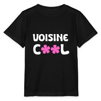 voisine cool - T-shirt bio MINI CREATOR Stanley/Stella Enfant - noir - Devant - Mikhail (115cm)