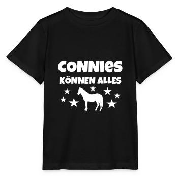 Connies können alles - Stanley/Stella Kinder T-Shirt MINI CREATOR  - Schwarz - Vorne - Mikhail (115cm)