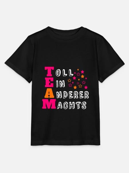 Team - Stanley/Stella Kinder T-Shirt MINI CREATOR  - Schwarz