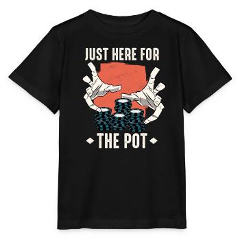Poker Casino Texas Hold'em Pokerspieler - Stanley/Stella Kinder T-Shirt MINI CREATOR  - Schwarz - Vorne - Mikhail (115cm)