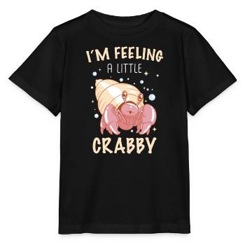 Crab Hermit Crab Crab Crab Cancer - Stanley/Stella MINI CREATOR Kids’ T-Shirt - black - Front - Mikhail (115cm)