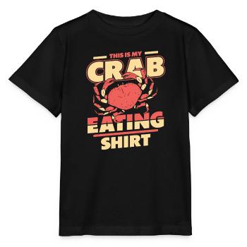 Crab Hermit Crab Crab Crab Cancer - Stanley/Stella MINI CREATOR Kids’ T-Shirt - black - Front - Mikhail (115cm)