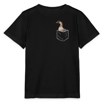 Oie Animal Oies - T-shirt bio MINI CREATOR Stanley/Stella Enfant - noir - Devant - Mikhail (115cm)