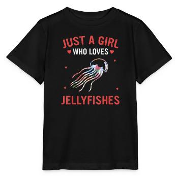 Méduse - T-shirt bio MINI CREATOR Stanley/Stella Enfant - noir - Devant - Mikhail (115cm)
