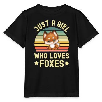 Renards renards - T-shirt bio MINI CREATOR Stanley/Stella Enfant - noir - Devant - Mikhail (115cm)