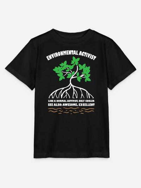Mangroves Activist - Stanley/Stella Kinder T-Shirt MINI CREATOR  - Schwarz