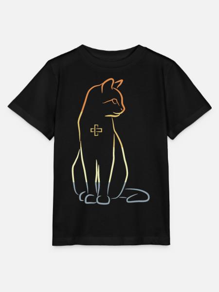Veterinär Katze - Stanley/Stella Kinder T-Shirt MINI CREATOR - Schwarz