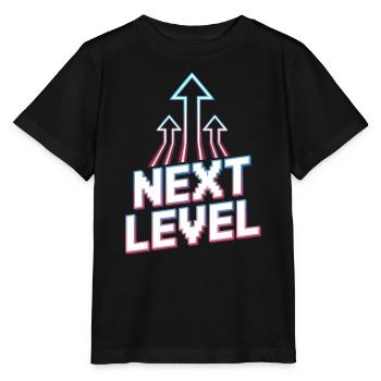 Next Level Gamer Pixel Retro Ascension Arrows - Stanley/Stella MINI CREATOR Kids’ T-Shirt - black - Front - Mikhail (115cm)
