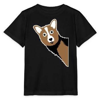 Corgi-Kuckuck – Perfekte für jeden Hundebesitzer - Stanley/Stella Kinder T-Shirt MINI CREATOR  - Schwarz - Vorne - Mikhail (115cm)