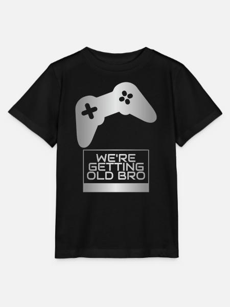 Old Bro Retro Gamer Tee - Stanley/Stella Kinder T-Shirt MINI CREATOR - Schwarz