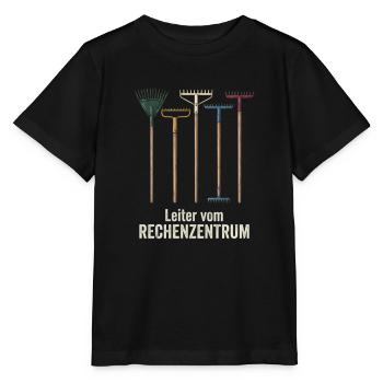 Rechenzentrum IT EDV Nerd Computer Shirt Geschenk - Stanley/Stella Kinder T-Shirt MINI CREATOR  - Schwarz - Vorne - Mikhail (115cm)