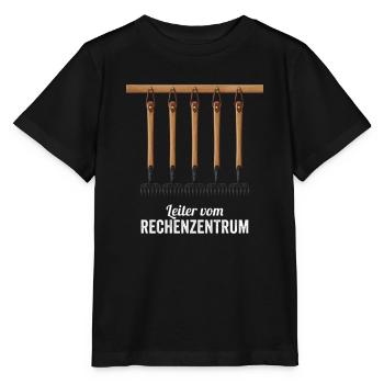 Rechenzentrum Gärtner Garten Gartenarbeit - Stanley/Stella Kinder T-Shirt MINI CREATOR  - Schwarz - Vorne - Mikhail (115cm)