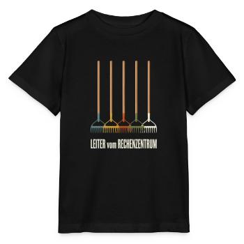 Bug im Rechenzentrum für jeden Itler und EDV - Stanley/Stella Kinder T-Shirt MINI CREATOR  - Schwarz - Vorne - Mikhail (115cm)