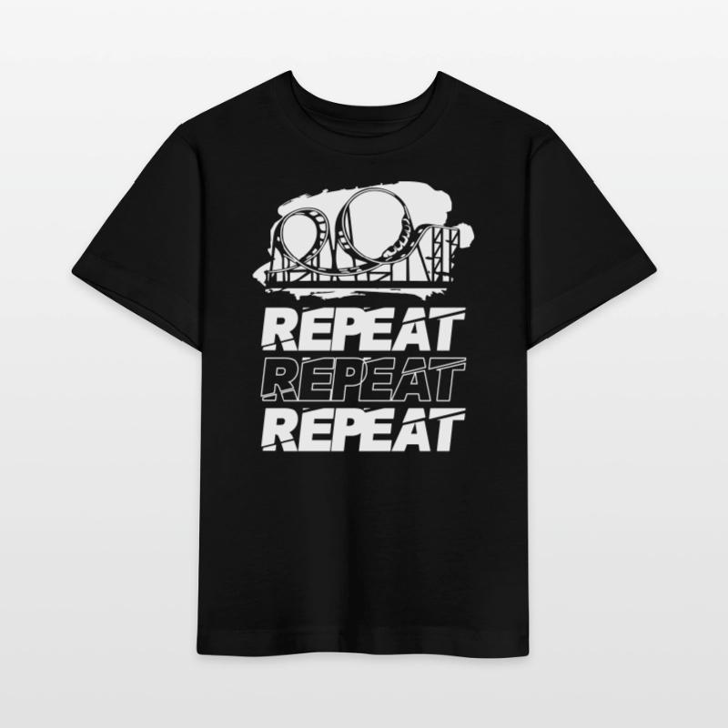 Roller Coaster Repeat Repeat Repeat Stanley/Stella MINI CREATOR Kids’ T-Shirt