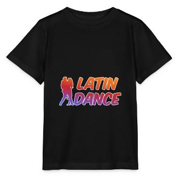 Latein Tanz Latin Tanzen Tänzer Geschenkidee - Stanley/Stella MINI CREATOR Kids’ T-Shirt - black - Front - Mikhail (115cm)