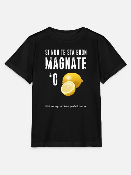 Magnate 'o Limone - Maglietta per bambini MINI CREATOR di Stanley/Stella - nero