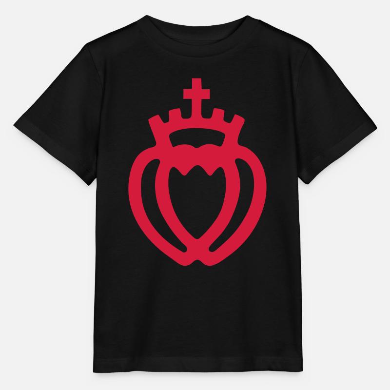 vendée coeur vendéen 85 - T-shirt bio MINI CREATOR Stanley/Stella Enfant - noir