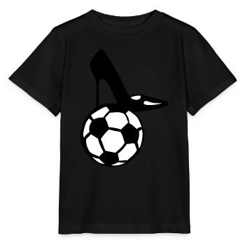 Fußball Schuh Absätze Nadel Frau - Stanley/Stella Kinder T-Shirt MINI CREATOR  - Schwarz - Vorne - Mikhail (115cm)